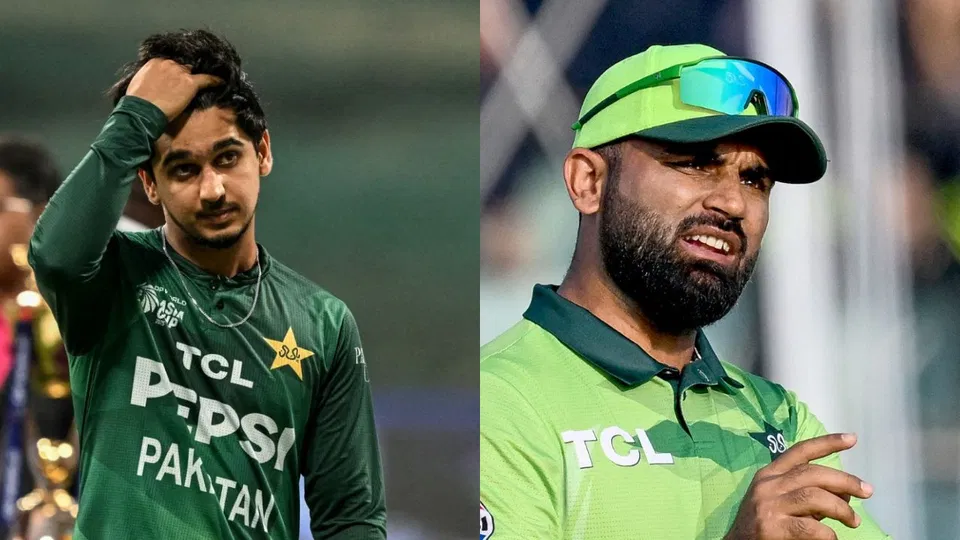 Saim Ayub and Fakhar Zaman [Source: AFP]